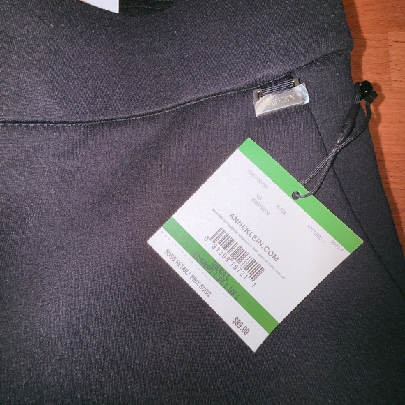 Anne Klein black Dress Pants NWT - Picture 3 of 5